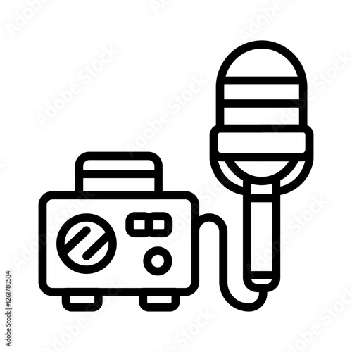 Karaoke Machine Icon