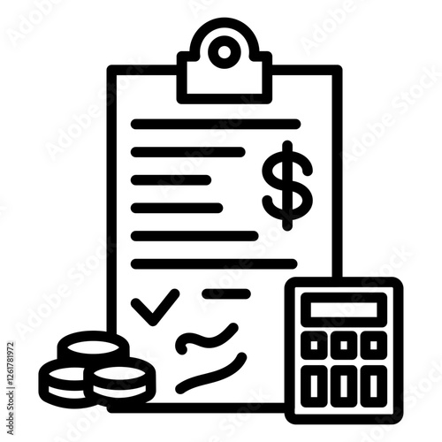 Tax Filing Icon