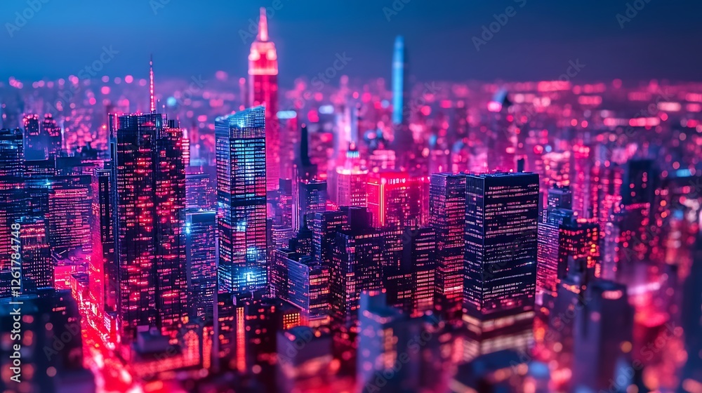 Fototapeta premium new york city skyline