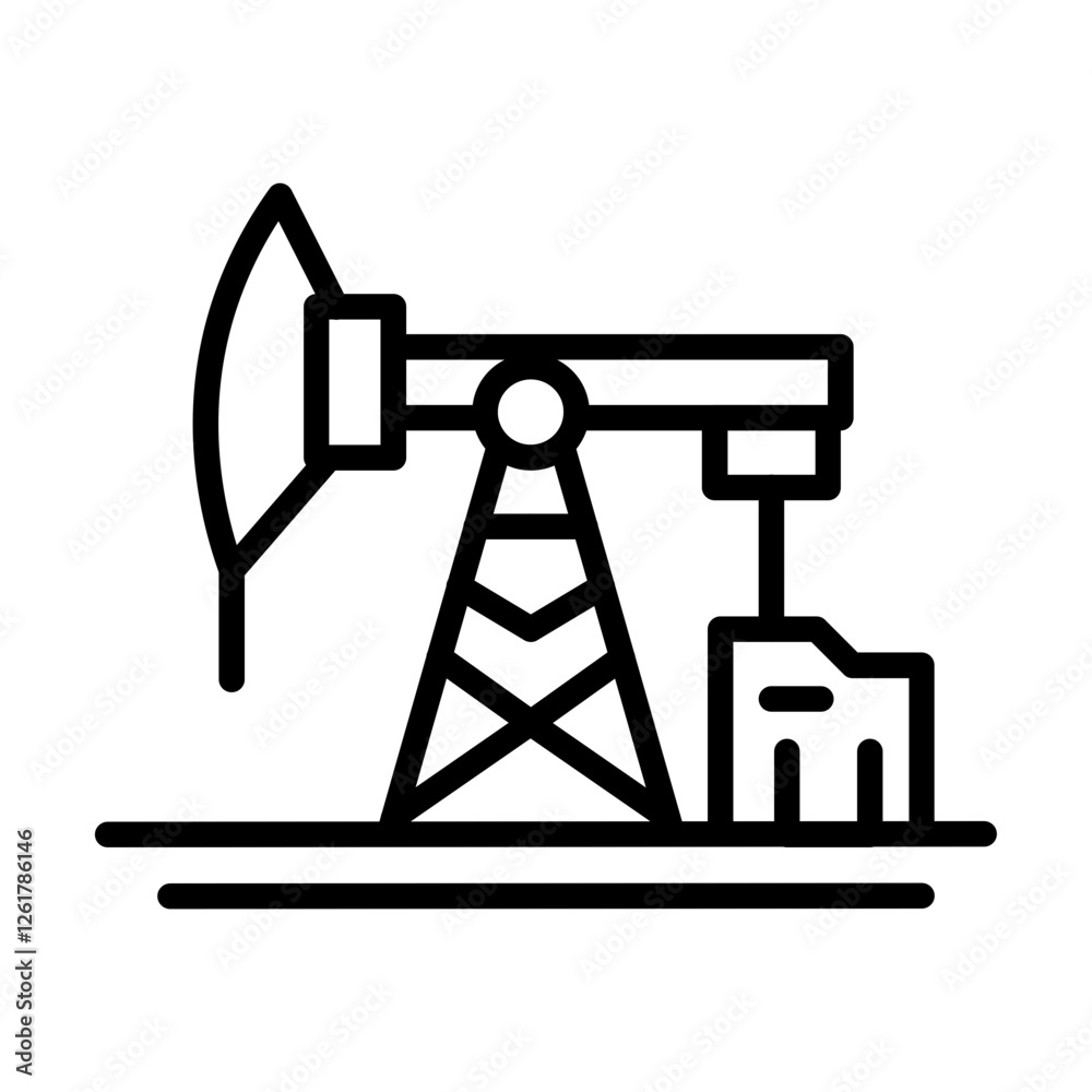 Obraz na plátně Well Control Icon