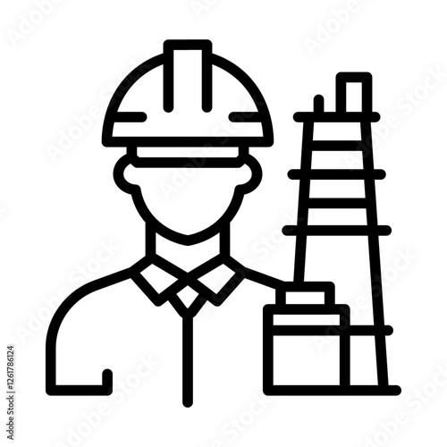 Refinery Worker Icon