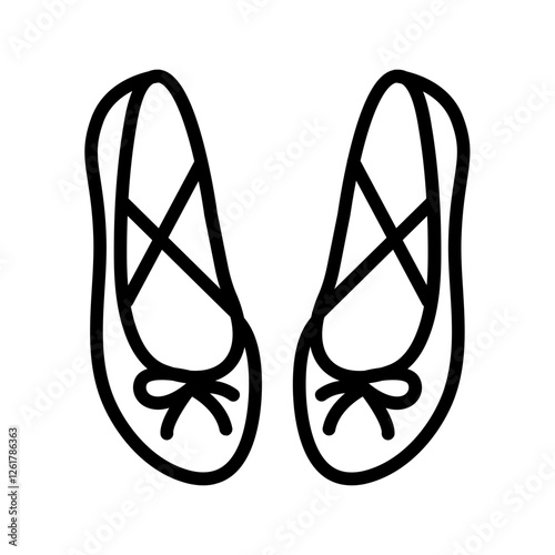 Ballet Flats Icon
