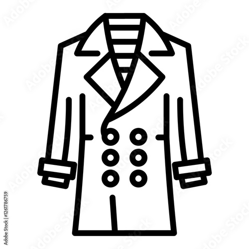 Trench Coat Icon