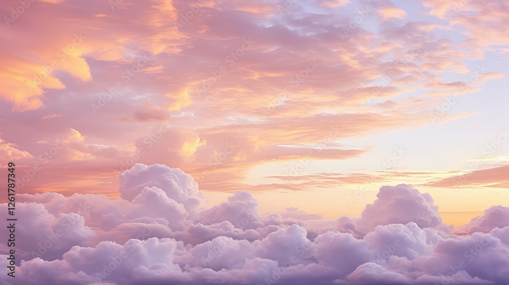 Fototapeta premium striking clouds on white