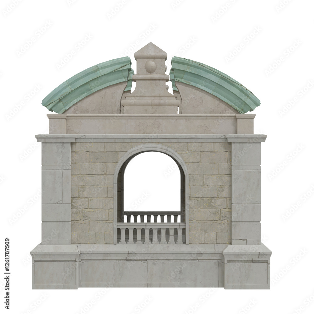 Fototapeta premium Colonial building