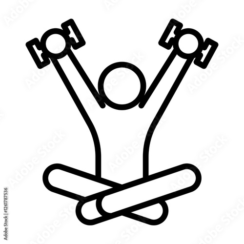 Stretching Routine Icon