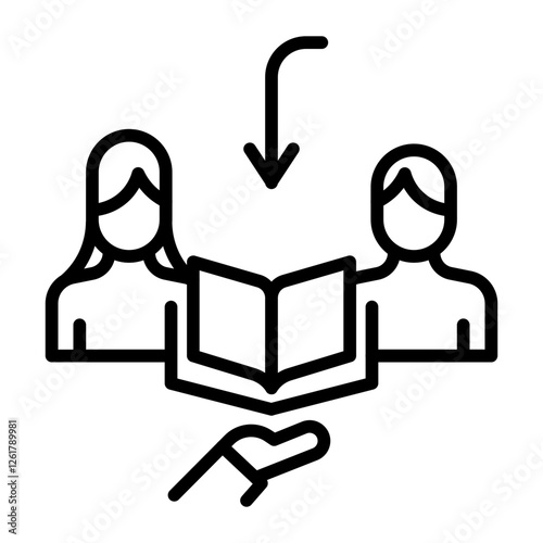 Book Lending Icon