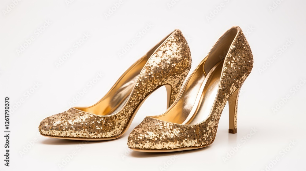 Obraz premium luxury gold sequin