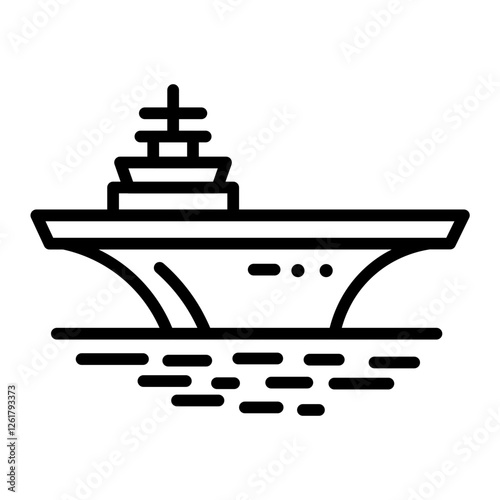 Aircraft Carrier Icon