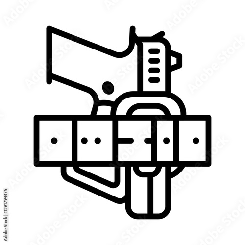 Gun Holster Icon
