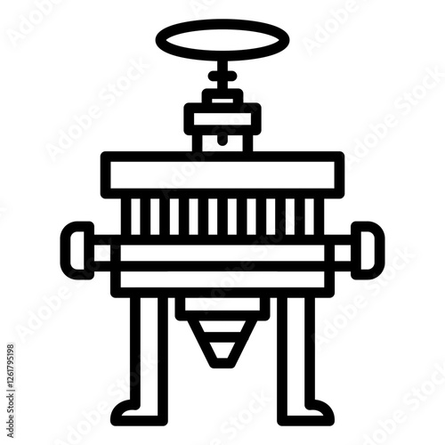 Filter Press Icon