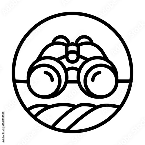 Field Binoculars Icon