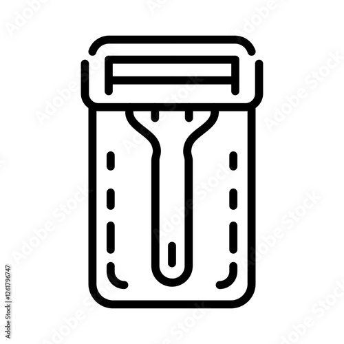 Disposable Razor Vector Icon