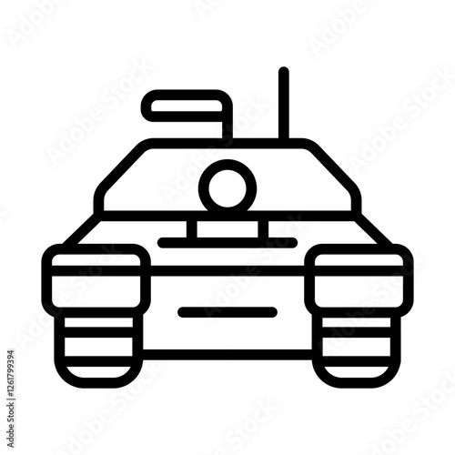Military Tank Icon
