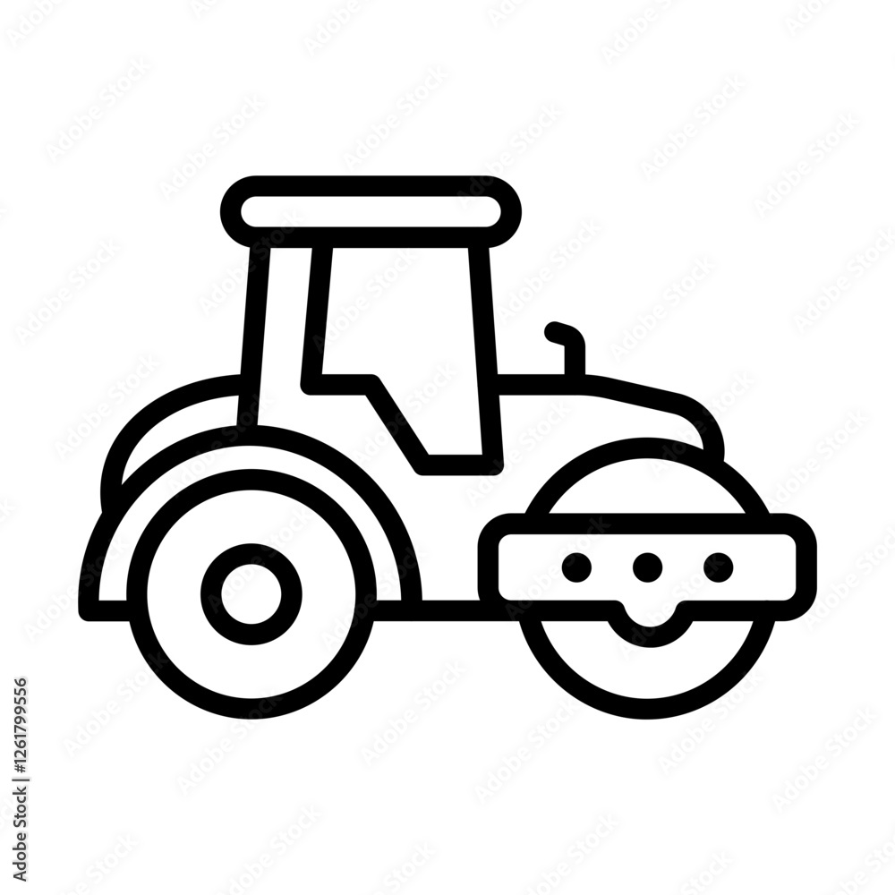 Road Roller Icon