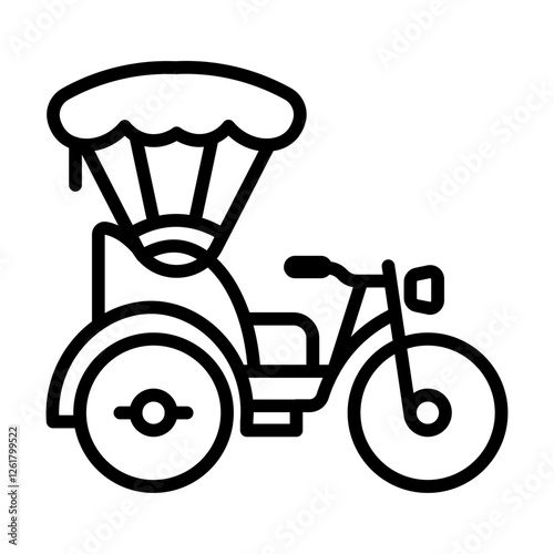 Rickshaw Icon