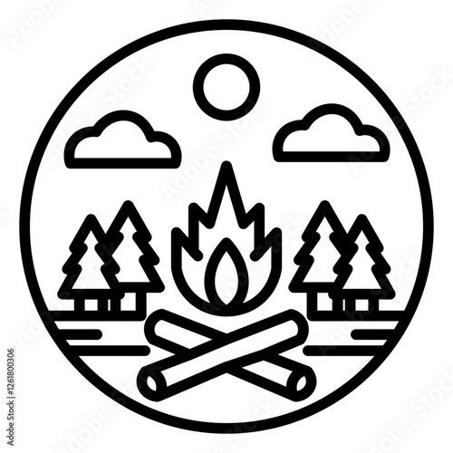 Tundra Fire Icon
