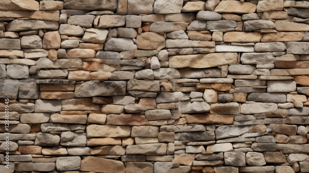 Fototapeta premium types stone wall seamless texture