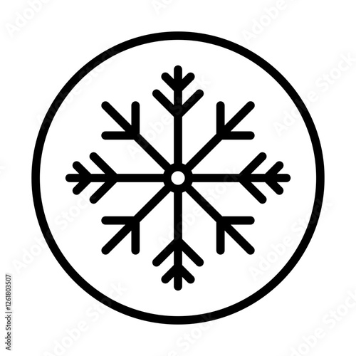 Winter Solstice Vector Icon
