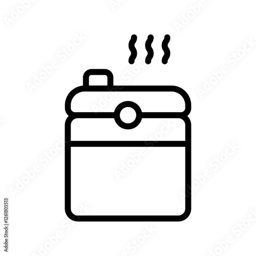 Ash Dispenser Vector Icon