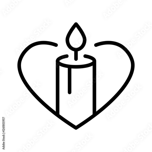 In Memoriam Vector Icon