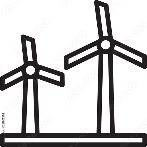 Air Turbine Vector Icon