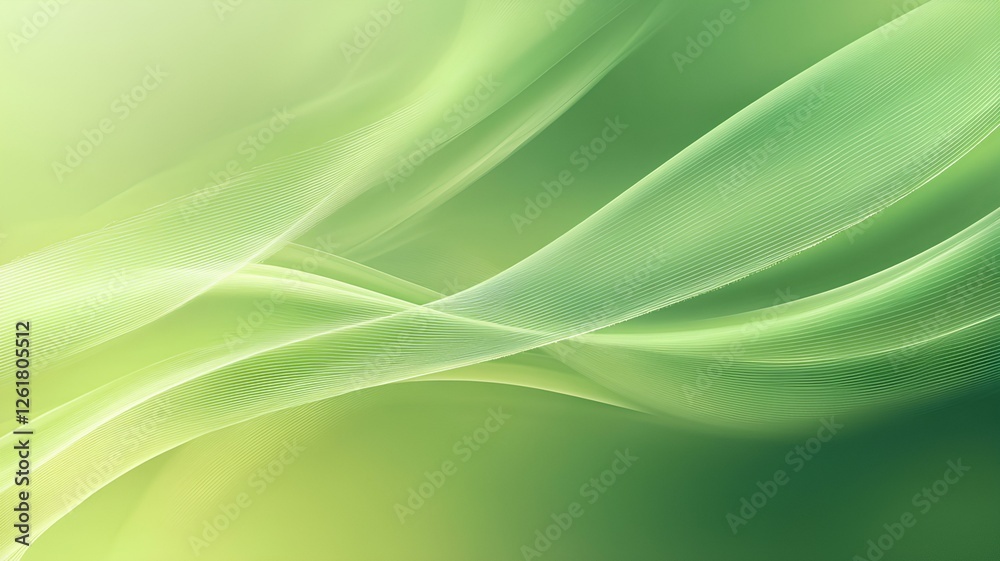 abstract green background with wavy lines abstract green background with wavy lines