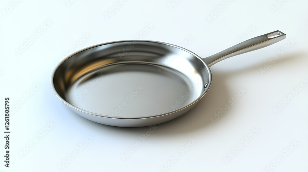 frying pan on a white background frying pan on a white background