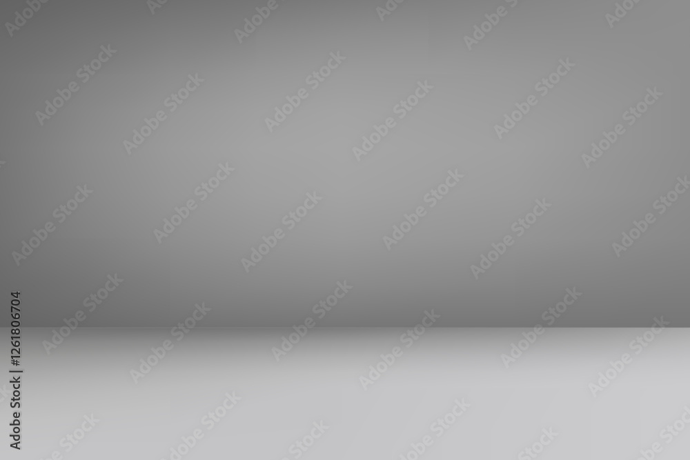 Empty gray studio 3d vector background for product design Empty gray studio 3d vector background for product design