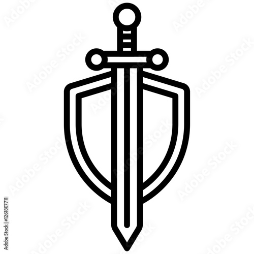 Raid Team Vector Icon