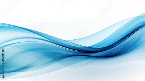 movement blue waves graphic