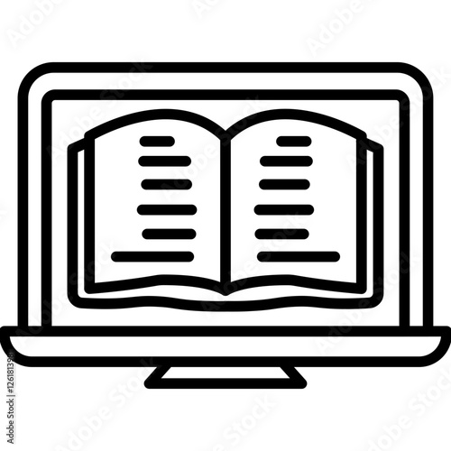 Study App Vector Icon
