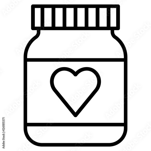 Health Supplement Vector Icon