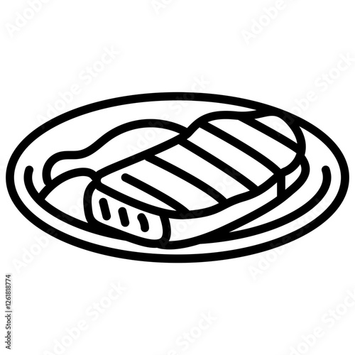 Carne Asada Vector Icon