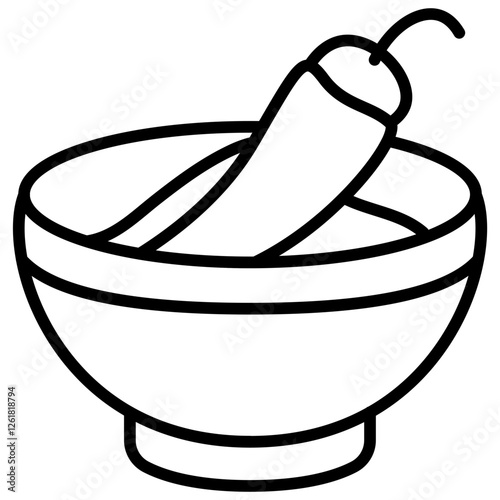 Chili Con Carne Vector Icon