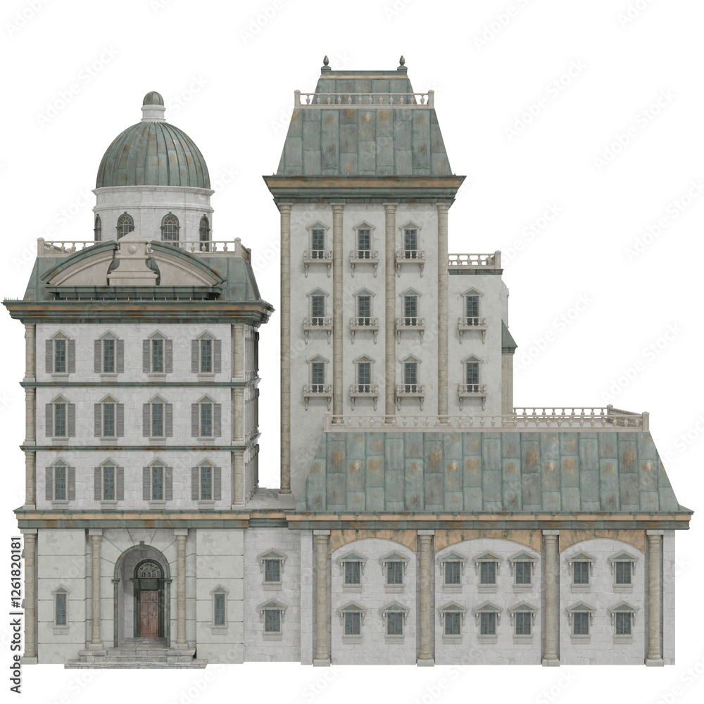 Fototapeta premium Colonial Building