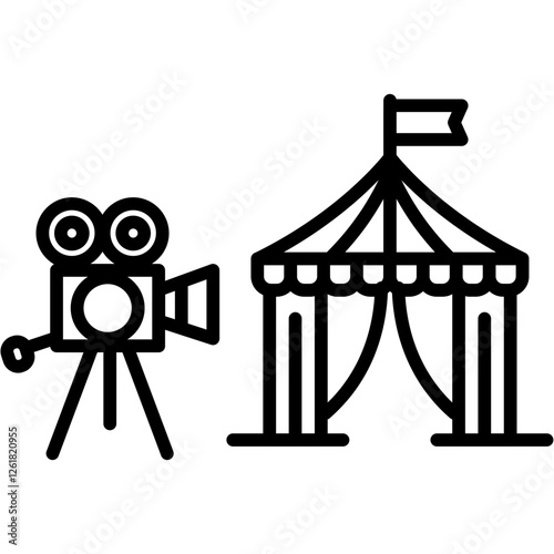 Film Festival Vector Icon