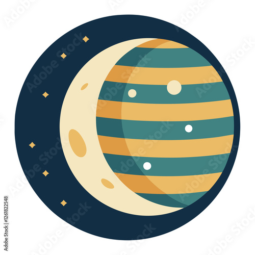 ufo over the planet