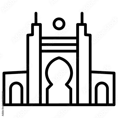 Dubai Gate Icon