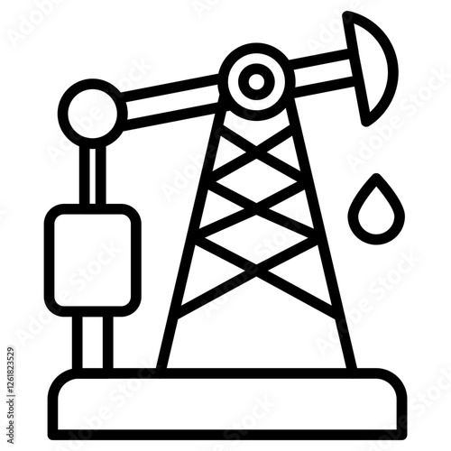 Oil Pump Icon