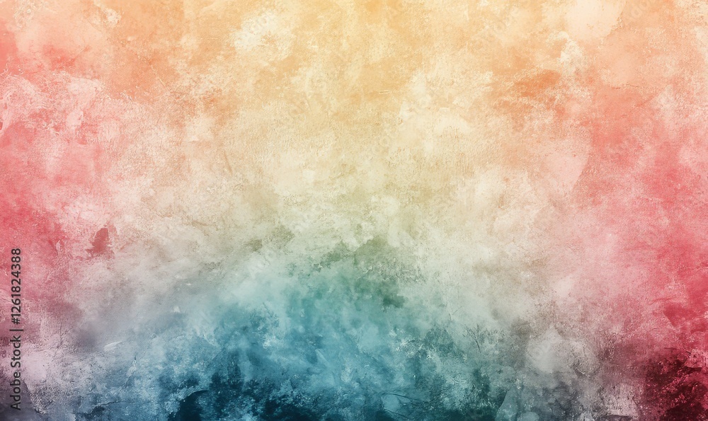 Fototapeta premium Pastel Gradient Background with a Grainy Texture, Generative AI