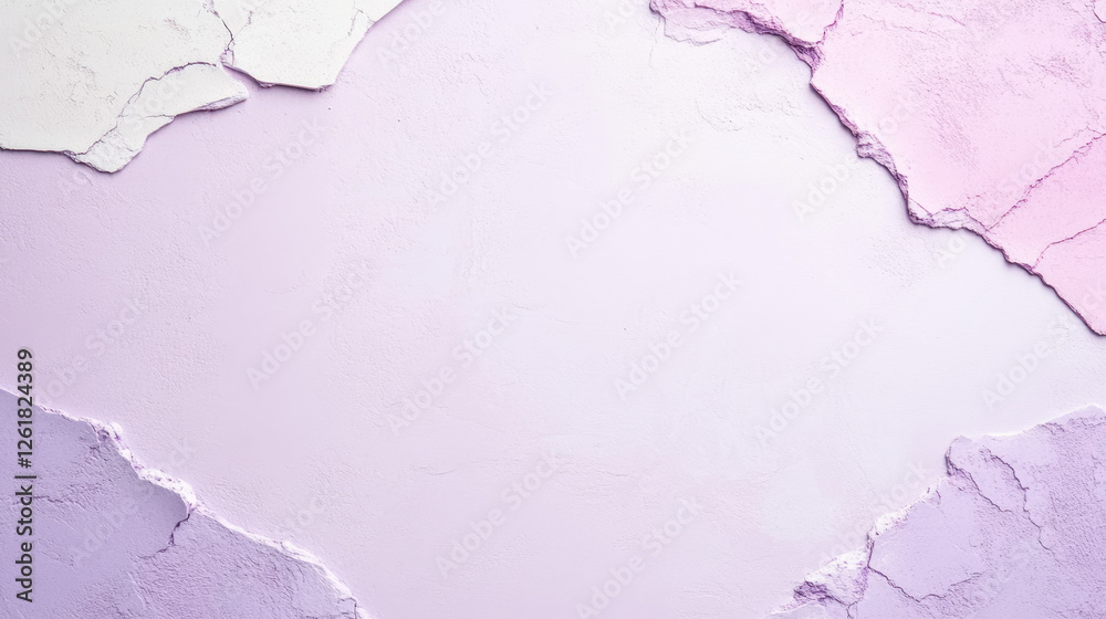 Fototapeta premium Lavender and periwinkle gradient with dreamlike texture and soft hues