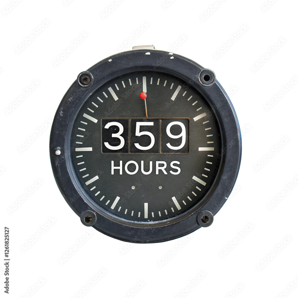 Clock Time Hours isolated on transparent background Clock Time Hours isolated on transparent background