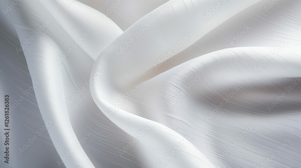 Naklejka premium smooth white cloth texture