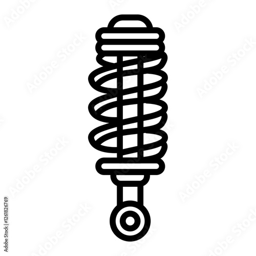 Dynamic Suspension Vector Icon