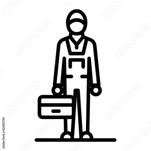 Pit Lane Vector Icon