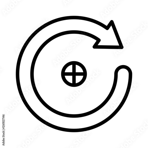 Race Restart Vector Icon