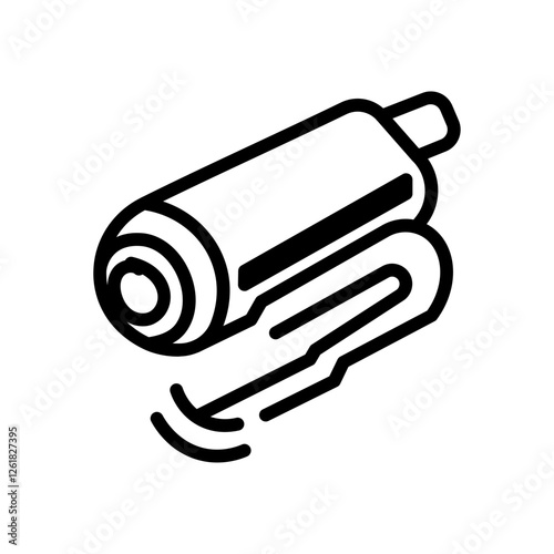 Racing Exhaust Vector Icon