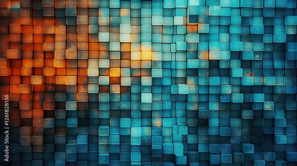 Fototapeta premium screen pixel texture