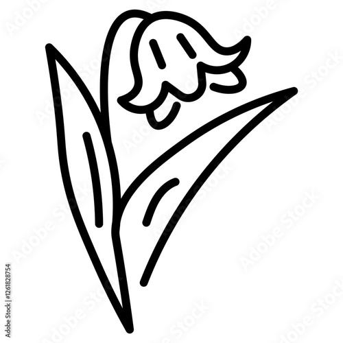 Bluebell Vector Icon